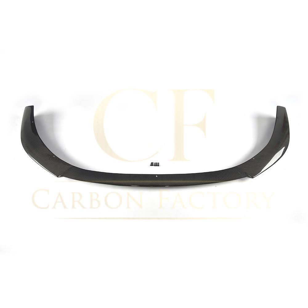 V Style Carbon Fibre Front Splitter for Audi A3 Hatchback S Line & S3 13-15 - Carbon Factory