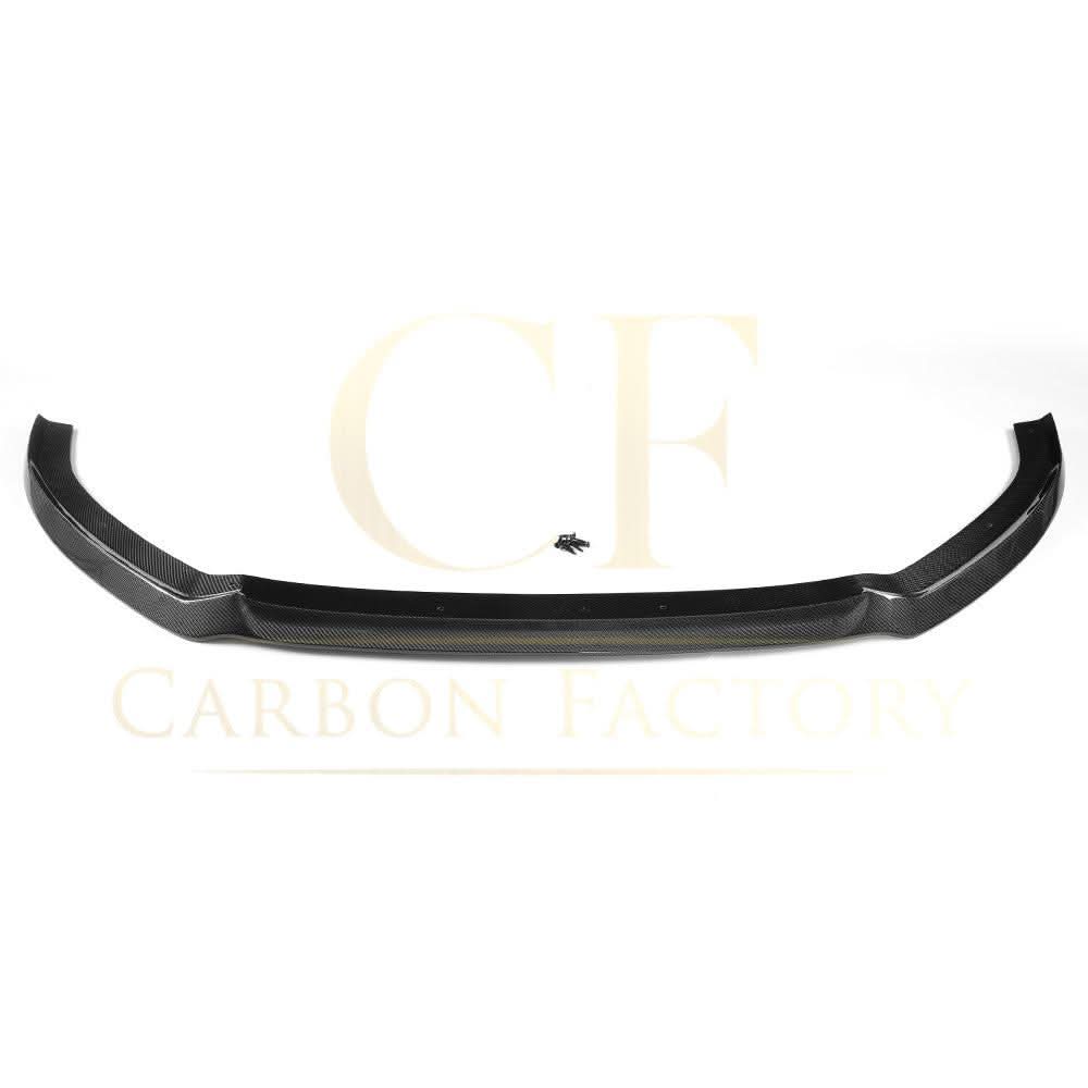 V Style Carbon Fibre Front Splitter for Audi A3 Hatchback S Line & S3 16-19 - Carbon Factory