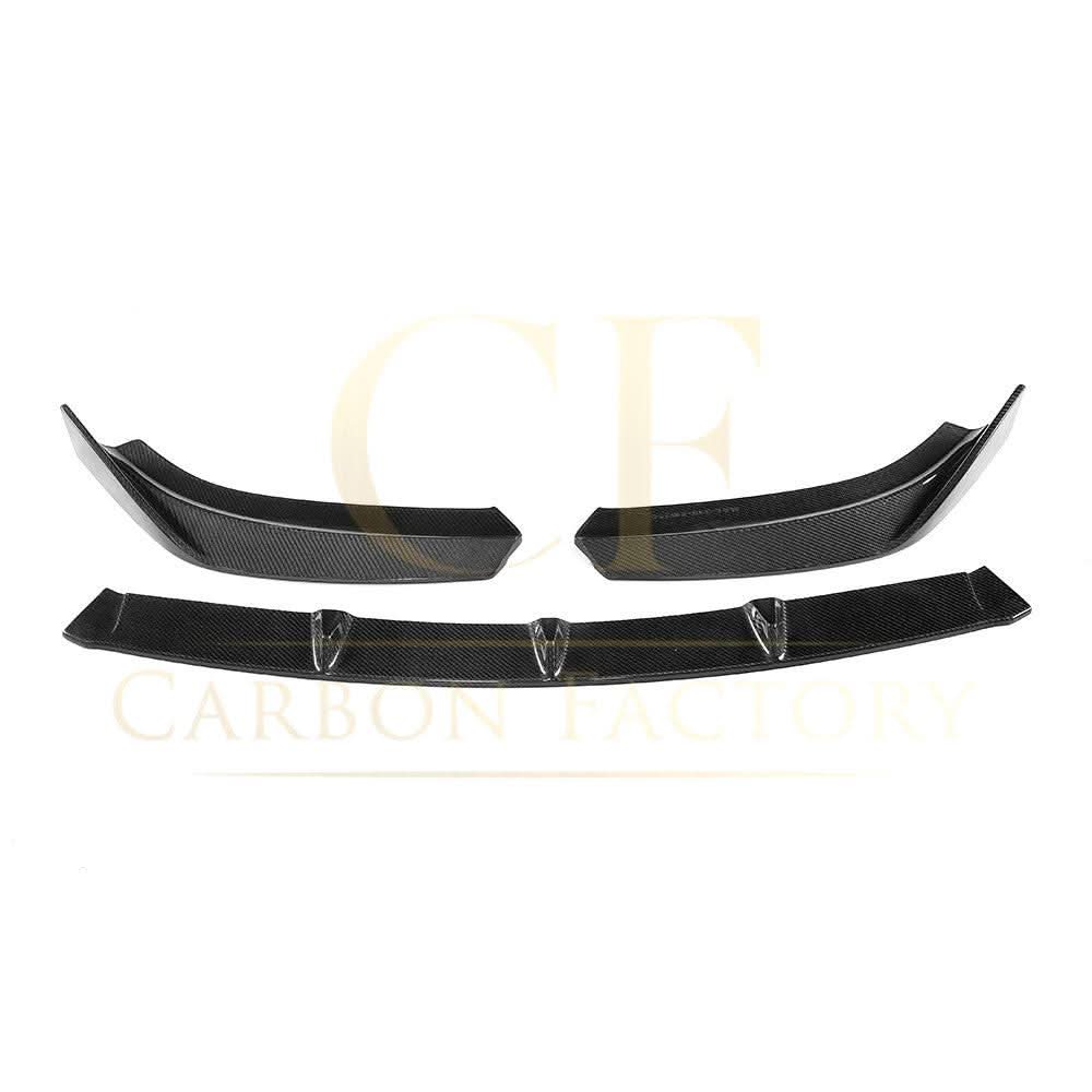 V Style Carbon Fibre Front Splitter for Audi A3 Saloon S Line & S3 16-19 - Carbon Factory