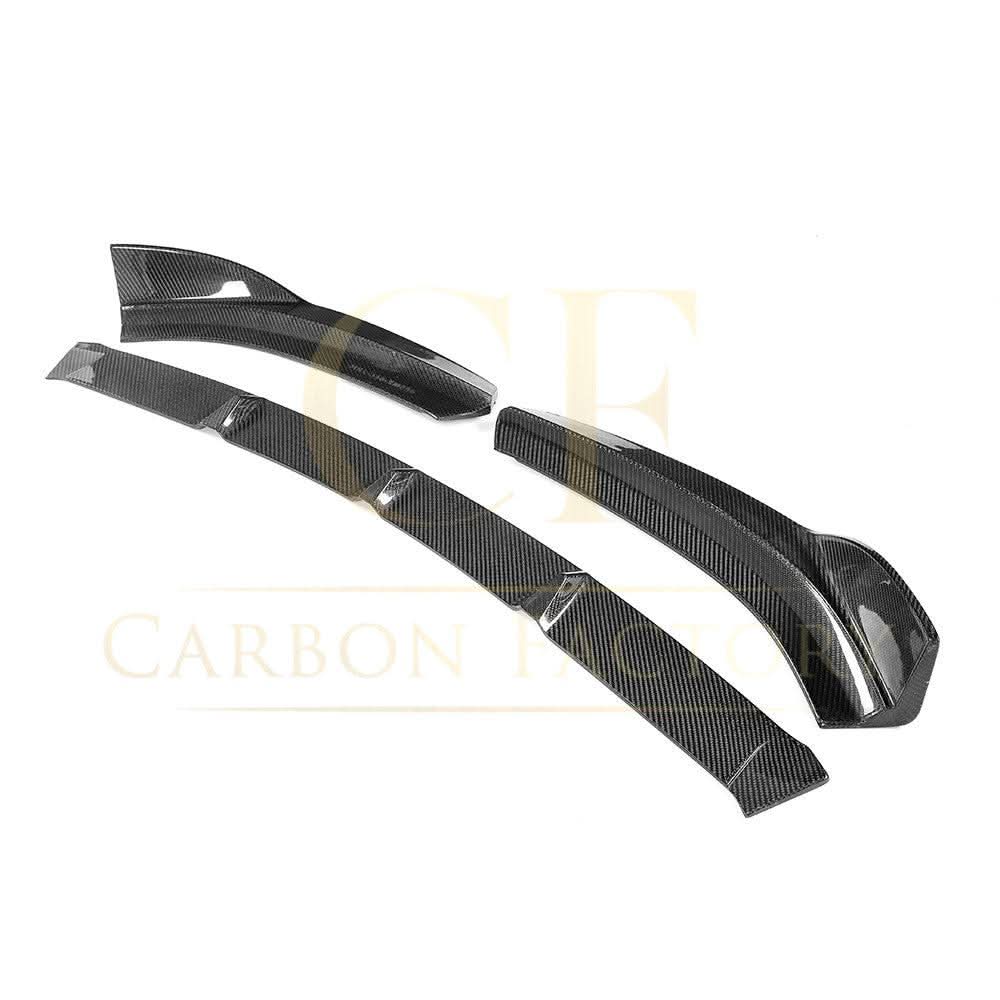 V Style Carbon Fibre Front Splitter for Audi A3 Saloon S Line & S3 16-19 - Carbon Factory