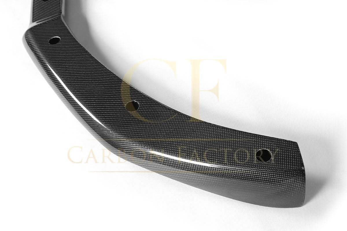 V Style Carbon Fibre Front Splitter for Audi A4 B8 S Line 08-12 - Carbon Factory