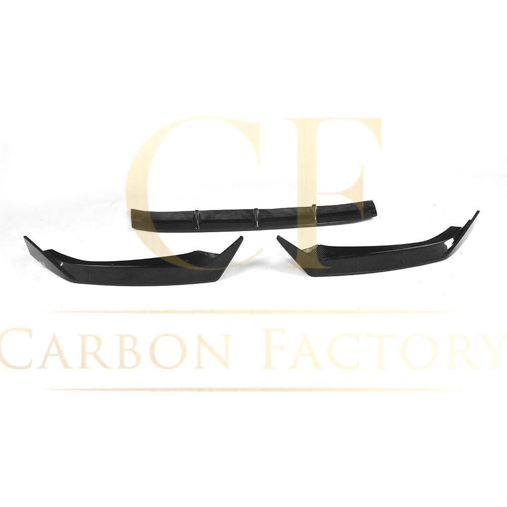 V Style Carbon Fibre Front Splitter for Audi A4 B9 S Line & S4 16-18 - Carbon Factory
