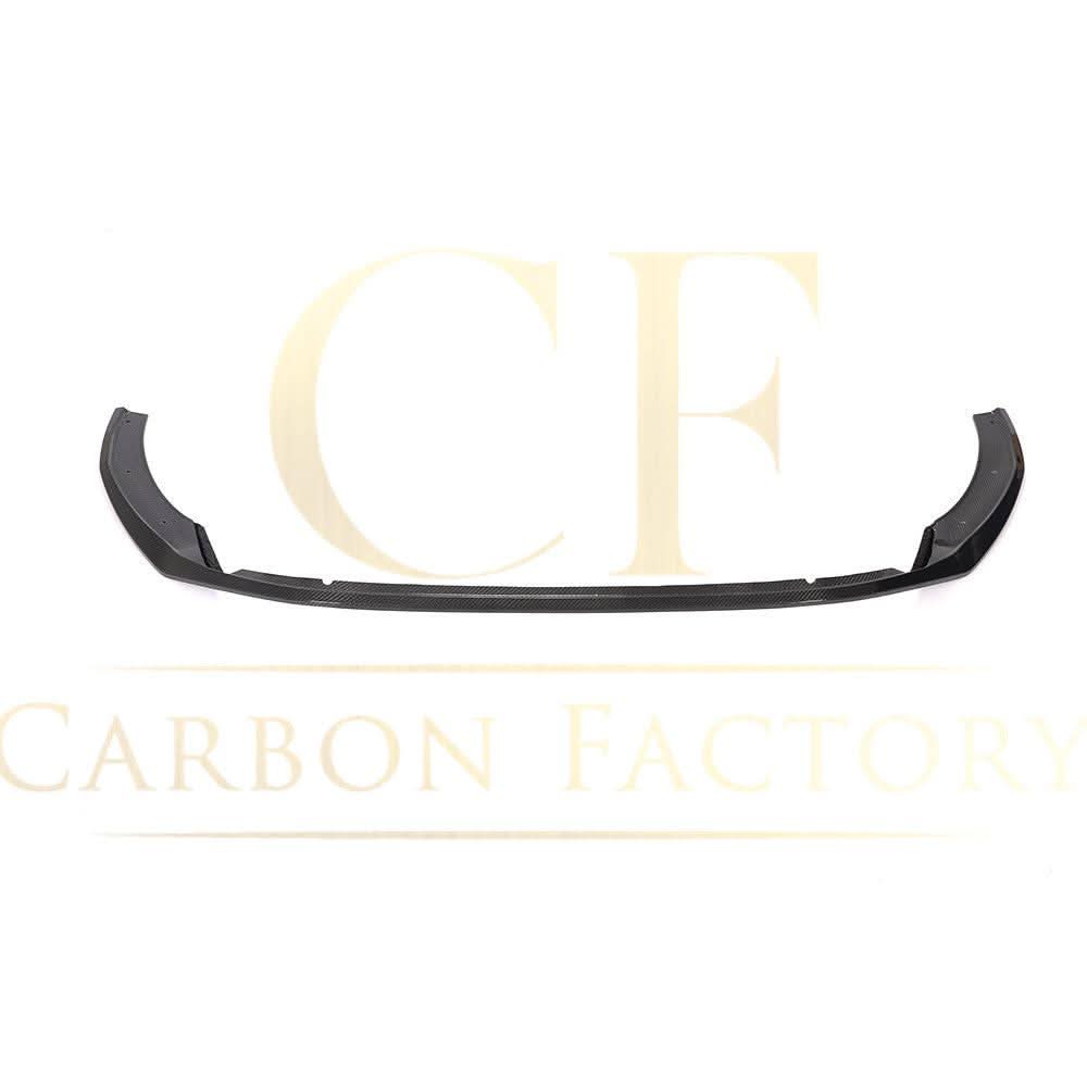 V Style Carbon Fibre Front Splitter for Audi A4 B9 S Line & S4 19-22 - Carbon Factory