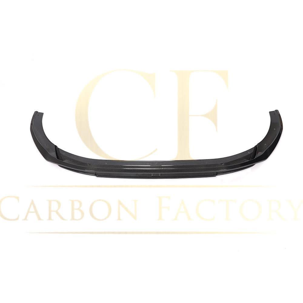 V Style Carbon Fibre Front Splitter for Audi A4 B9 S Line & S4 19-22 - Carbon Factory