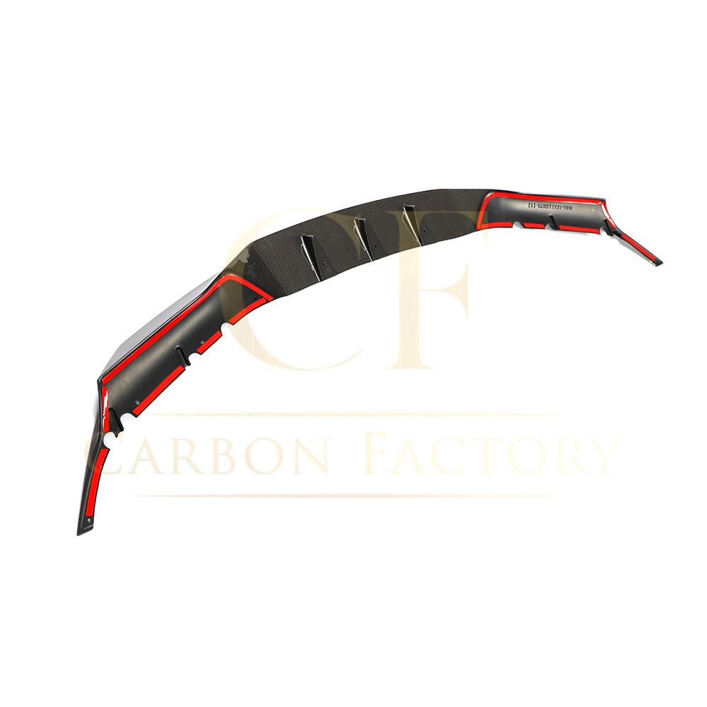 V Style Carbon Fibre Front Splitter for BMW F90 M5 Pre-LCI 17-20 - Carbon Factory