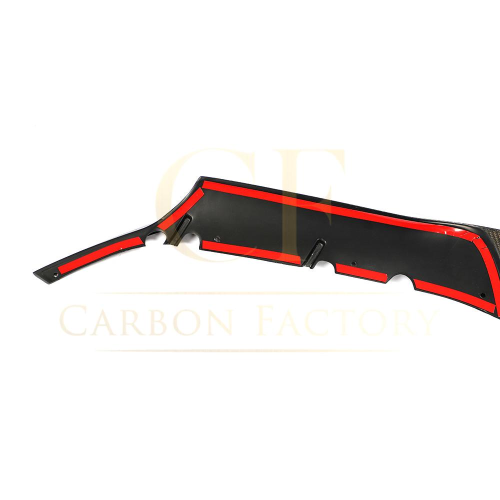 V Style Carbon Fibre Front Splitter for BMW F90 M5 Pre-LCI 17-20 - Carbon Factory