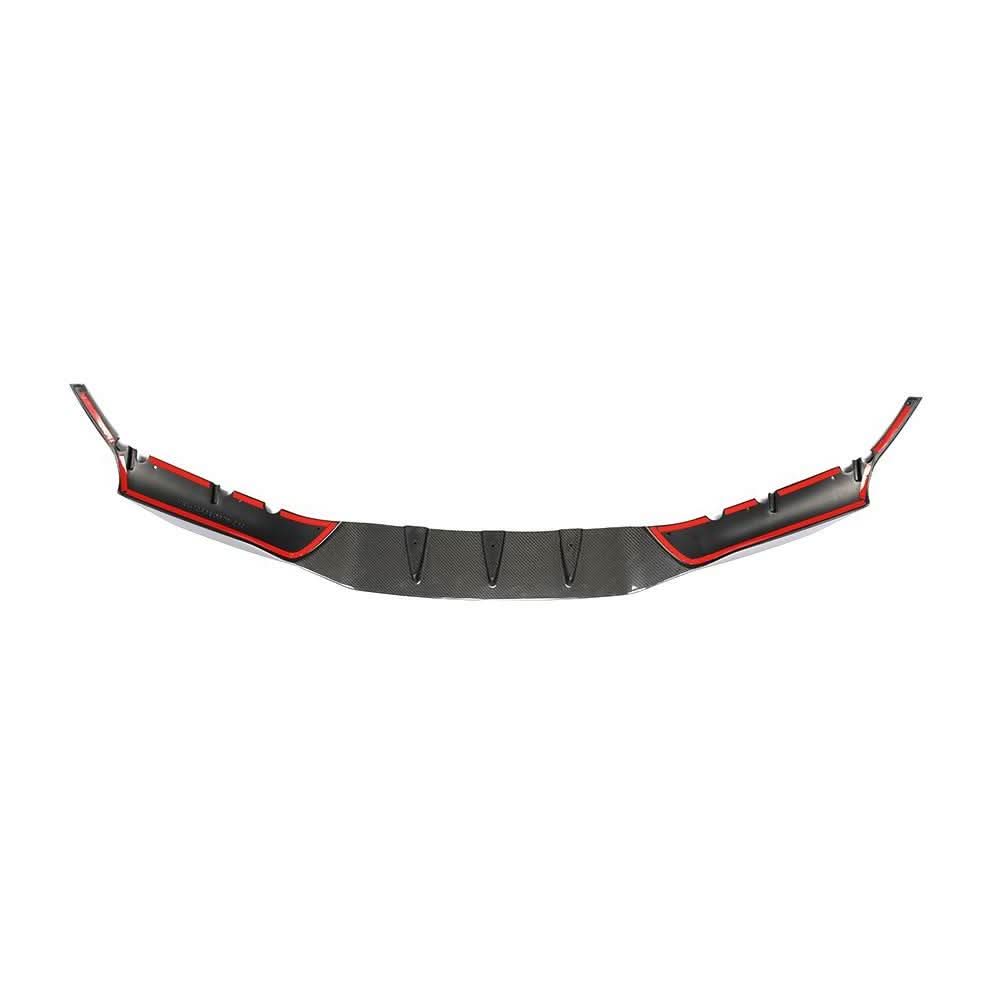 V Style Carbon Fibre Front Splitter for BMW F90 M5 Pre-LCI 17-20 - Carbon Factory