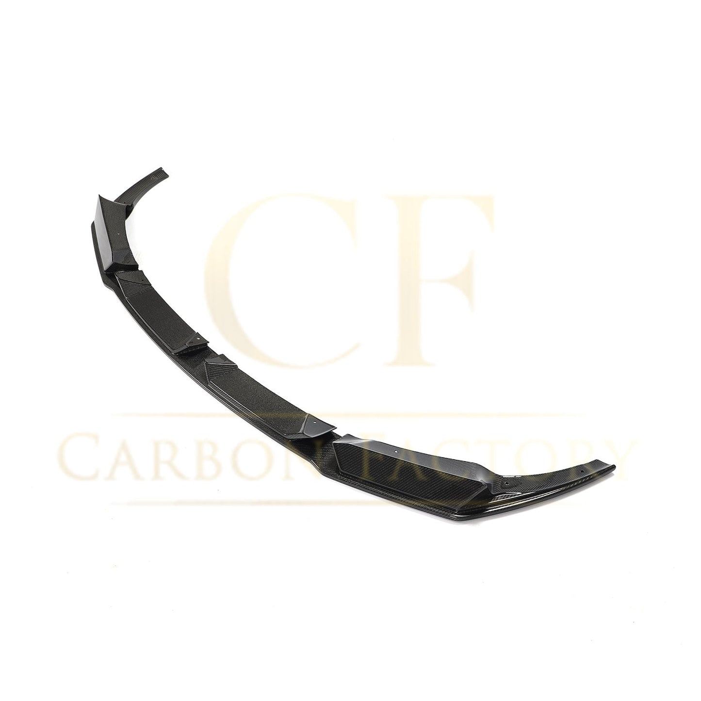 V Style Carbon Fibre Front Splitter for BMW F97 X3M F98 X4M 18-21-Carbon Factory