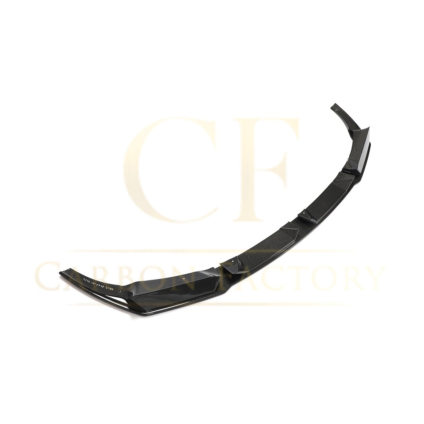 V Style Carbon Fibre Front Splitter for BMW F97 X3M F98 X4M 18-21-Carbon Factory