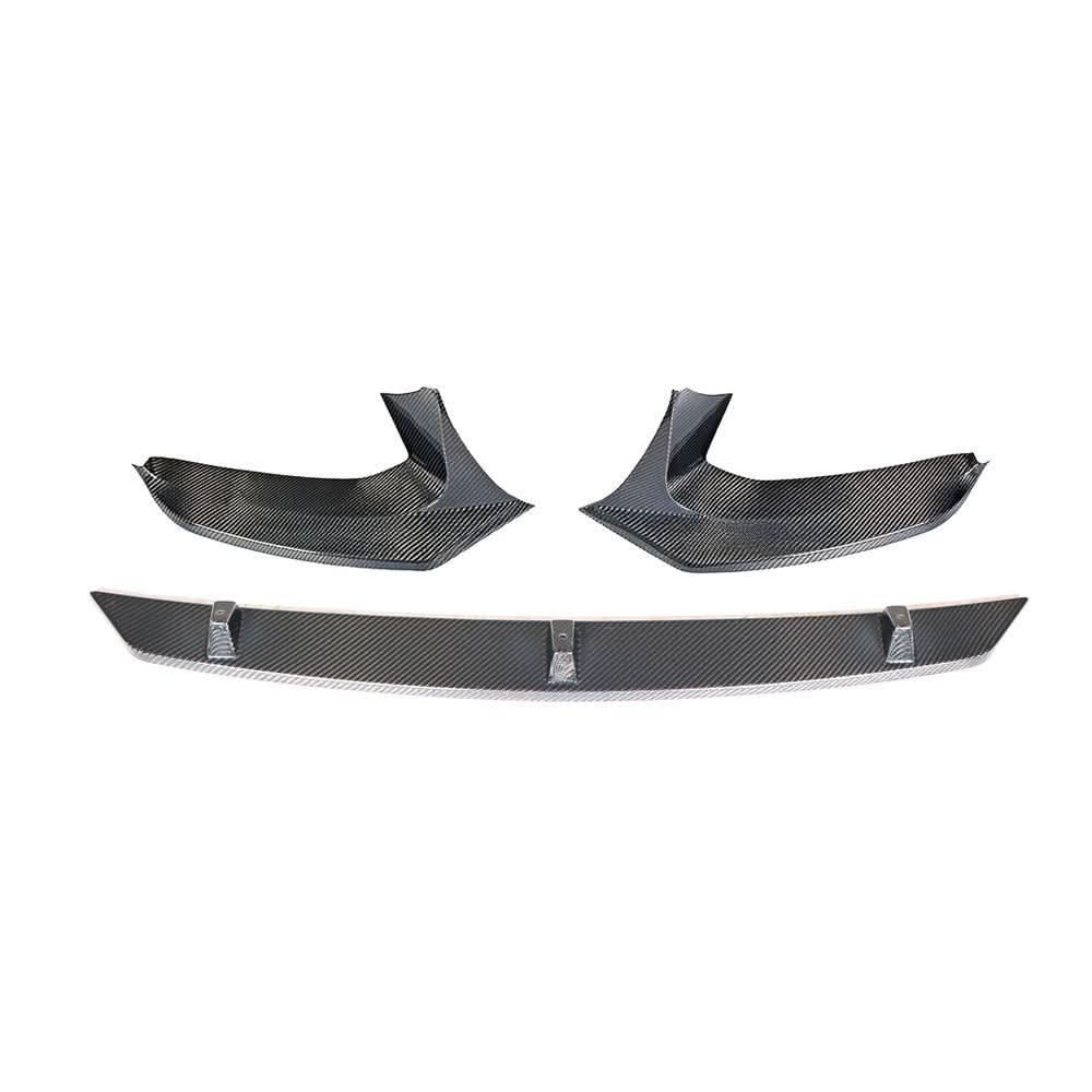 V Style Carbon Fibre Front Splitter for BMW G30 5 Series M Sport 17-20 - Carbon Factory