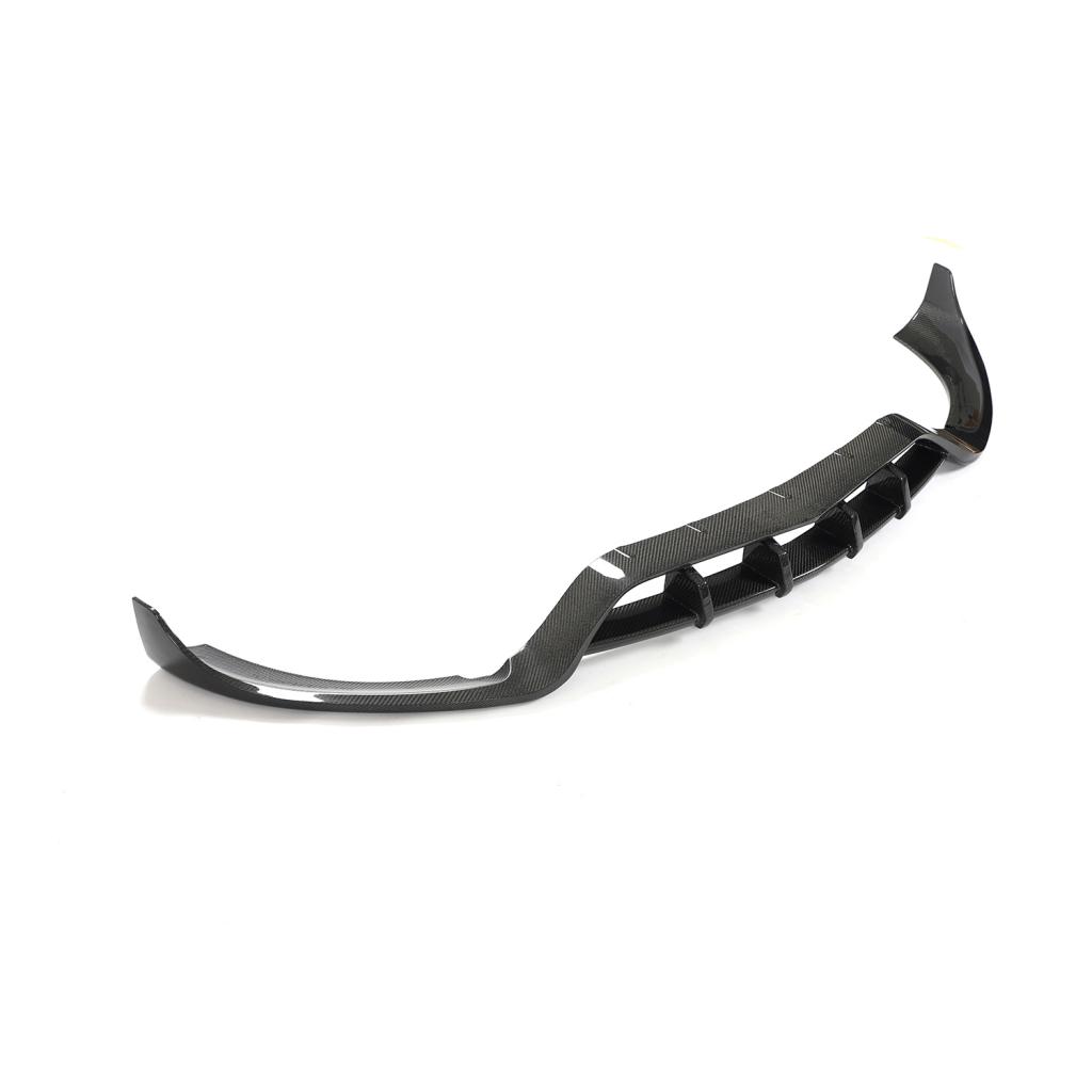 V Style Carbon Fibre Front Splitter for Mercedes W213 E63 AMG Saloon 16-19-Carbon Factory
