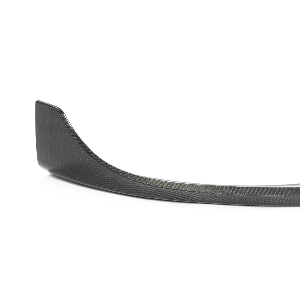 V Style Carbon Fibre Front Splitter for Mercedes W213 E63 AMG Saloon 16-19-Carbon Factory