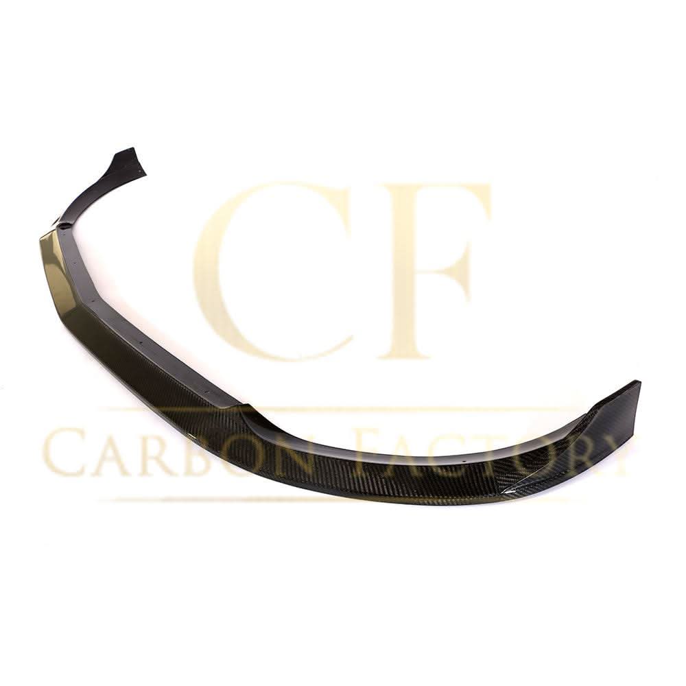 V Style Carbon Fibre Front Splitter for Mercedes W213 Saloon Standard model 16-19 - Carbon Factory