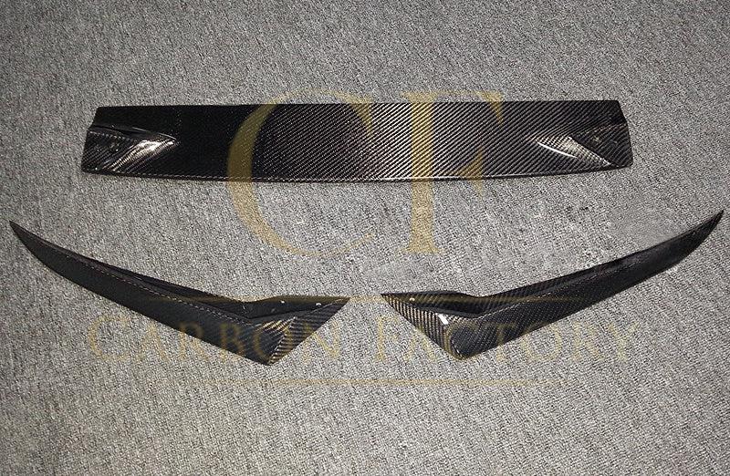 V Style Carbon Fibre Front Splitter for VW Golf MK6 R20 08-13-Carbon Factory