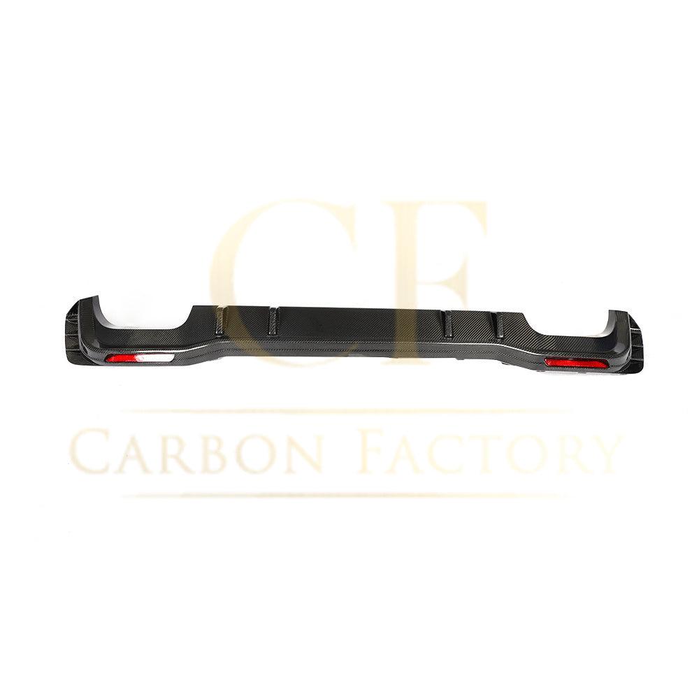 V Style Carbon Fibre Rear Diffuser for Audi 4K A7 S Line S7 19-22-Carbon Factory