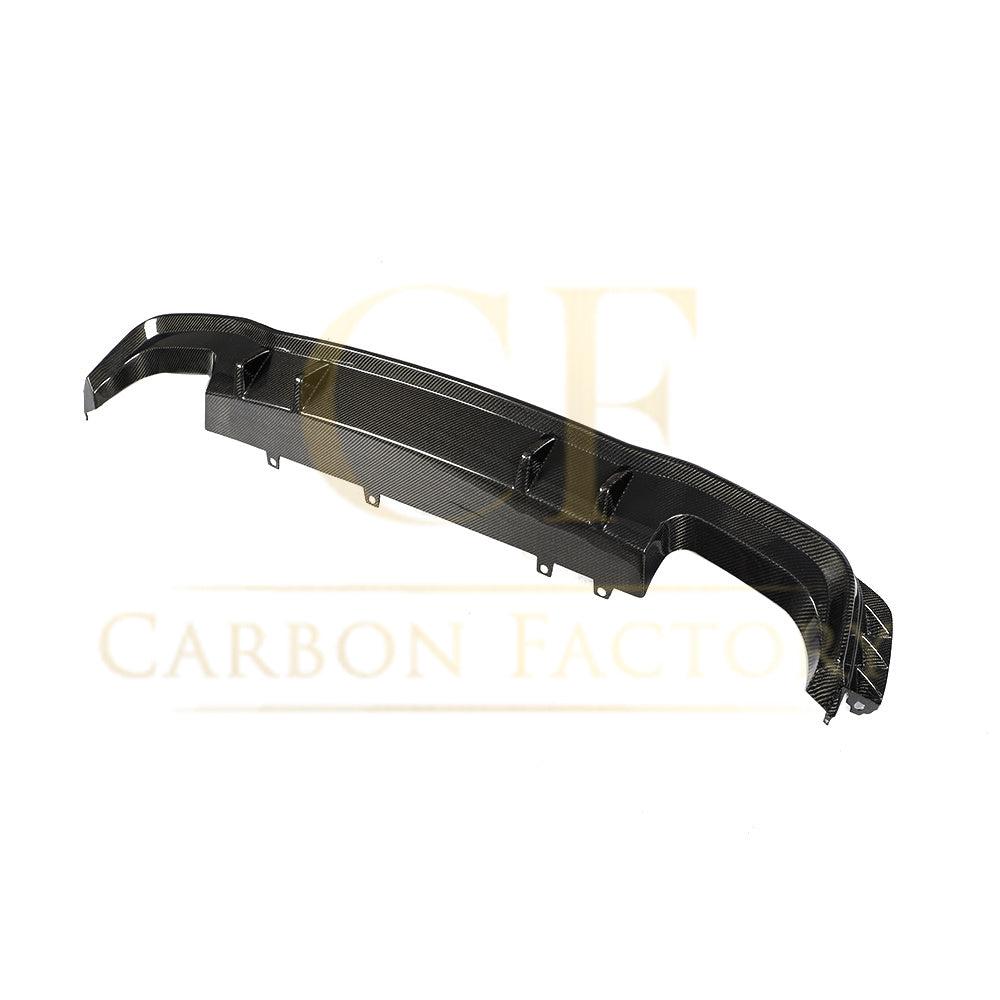 V Style Carbon Fibre Rear Diffuser for Audi 4K A7 S Line S7 19-22-Carbon Factory