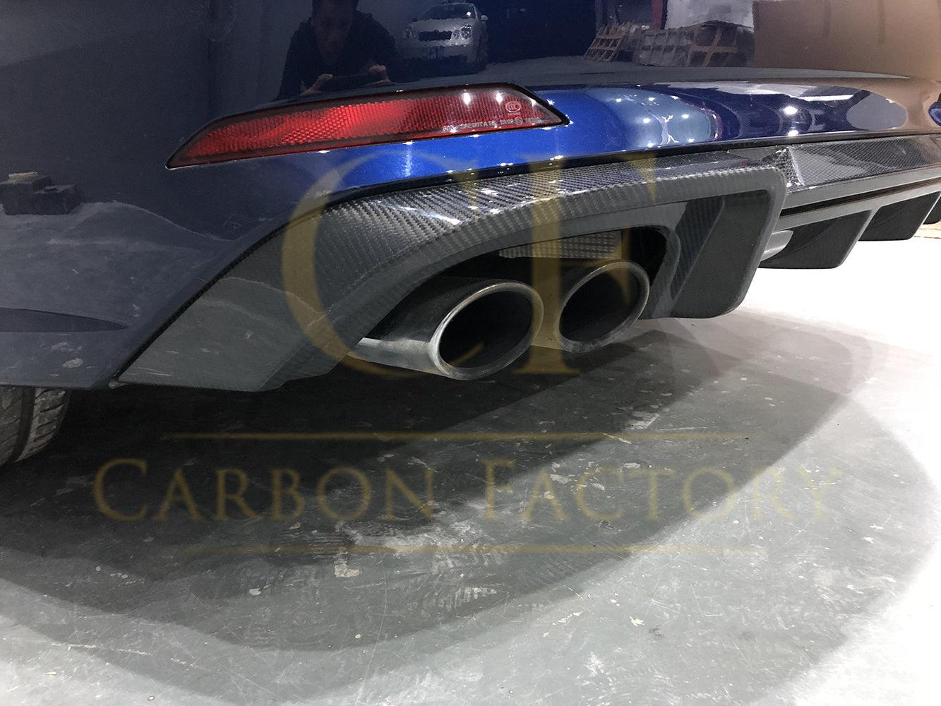 V Style Carbon Fibre Rear Diffuser for Audi B9 A5 S Line & S5 17-19-Carbon Factory