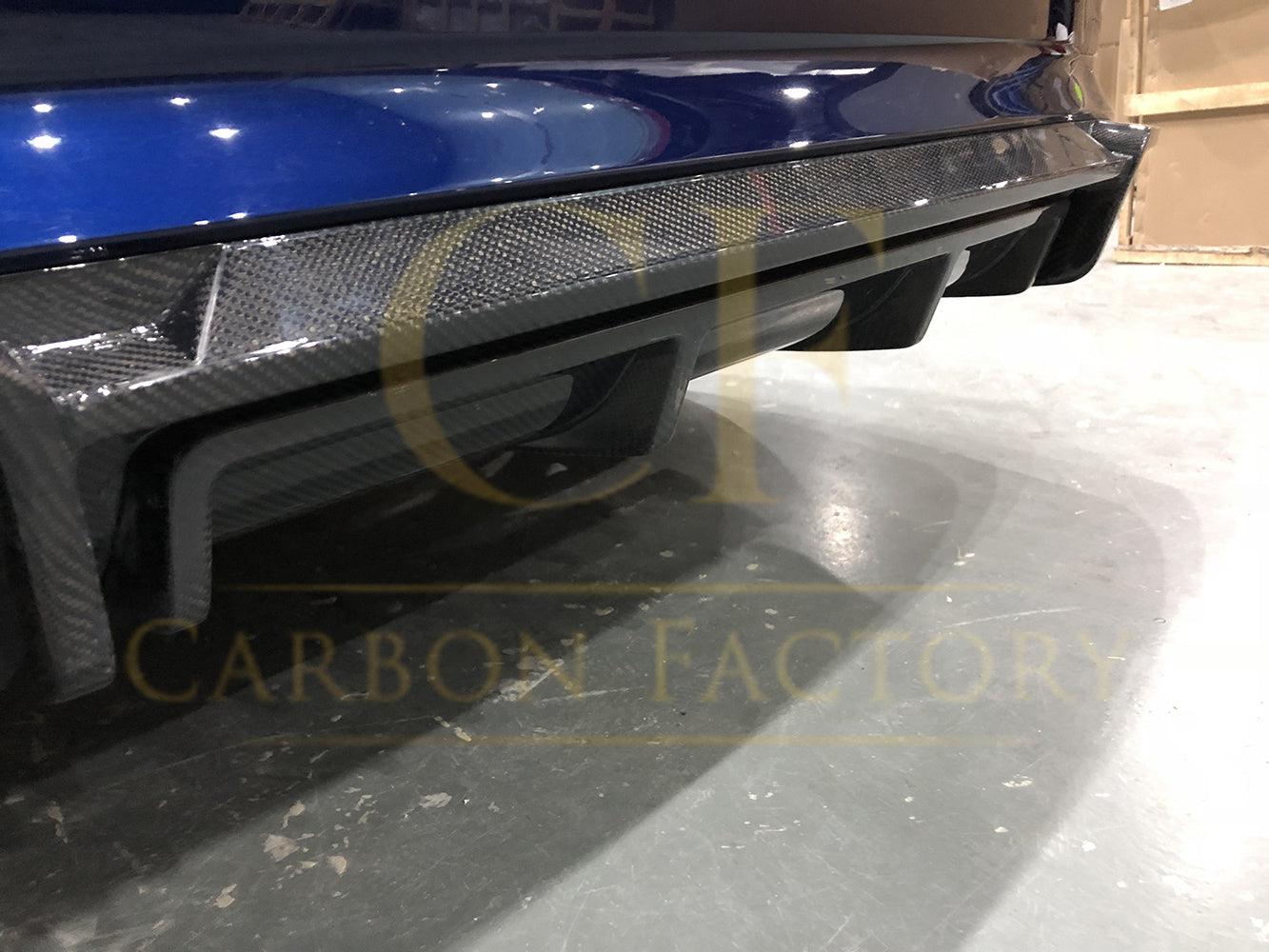 V Style Carbon Fibre Rear Diffuser for Audi B9 A5 S Line & S5 17-19-Carbon Factory
