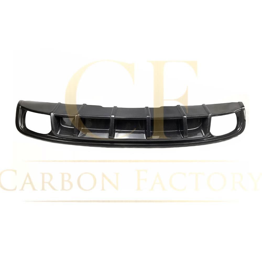 V Style Carbon Fibre Rear Diffuser for Audi S4 B9 A4 S Line 16-18 - Carbon Factory