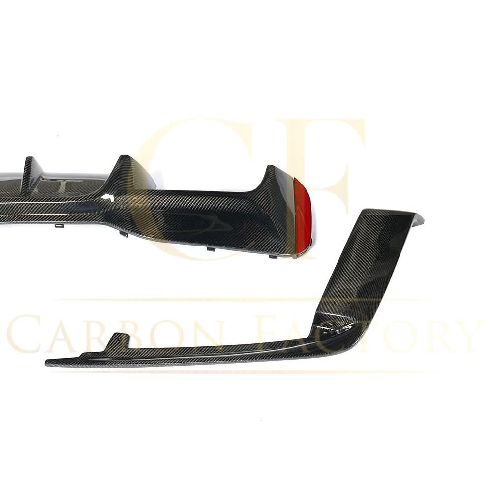 V Style Carbon Fibre Rear Diffuser for BMW G30 G31 5 Series M Sport F90 M5 17-23 - Carbon Factory