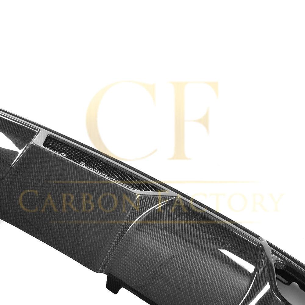 V Style Carbon Fibre Rear Diffuser for Mercedes C238 E Class Coupe & Convertible 17-Present-Carbon Factory