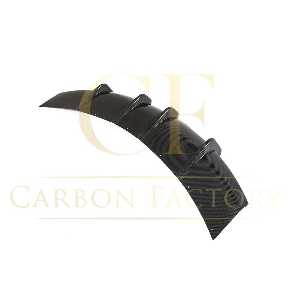 V Style Carbon Fibre Rear Diffuser for Tesla Model S Facelift 21-Present-Carbon Factory