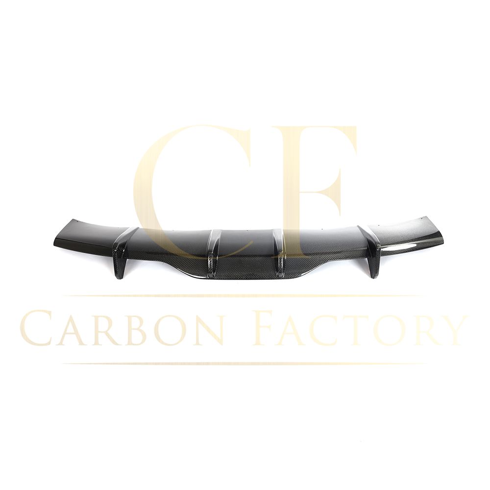V Style Carbon Fibre Rear Diffuser for Tesla Model S Facelift 21-Present-Carbon Factory