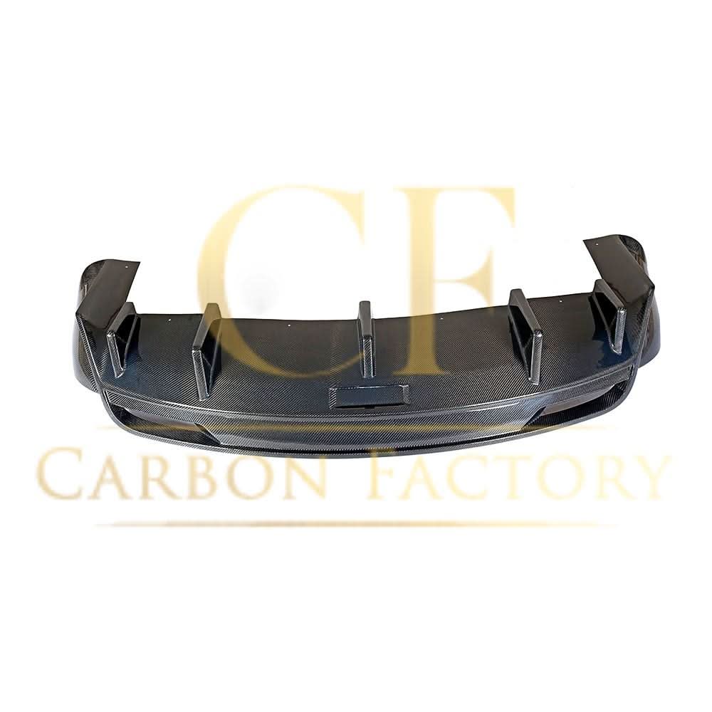 V Style Carbon Fibre Rear Diffuser for Tesla Model X 16-Present - Carbon Factory