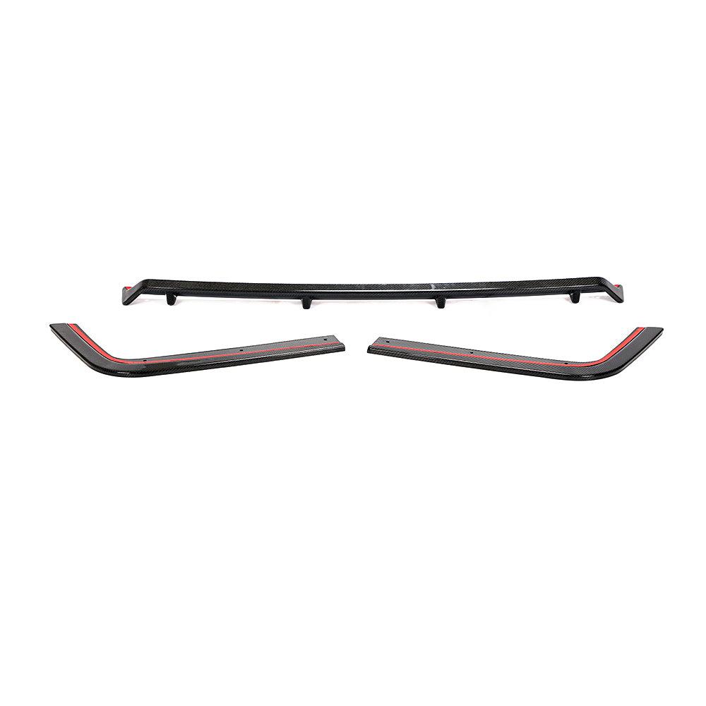 V Style Carbon Fibre Rear Diffuser for VW T6 Multivan 15-20-Carbon Factory