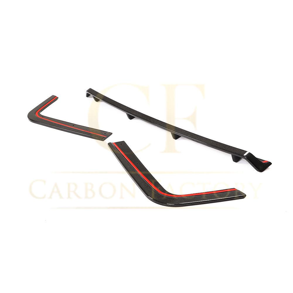 V Style Carbon Fibre Rear Diffuser for VW T6 Multivan 15-20-Carbon Factory