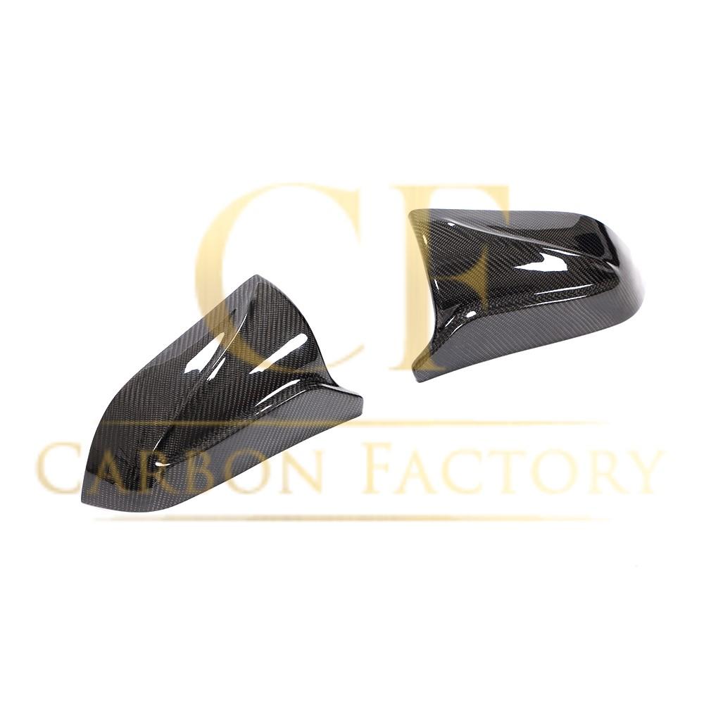 V Style Carbon Fibre Replacement Mirror Covers for Tesla Model 3 16-23 - Carbon Factory