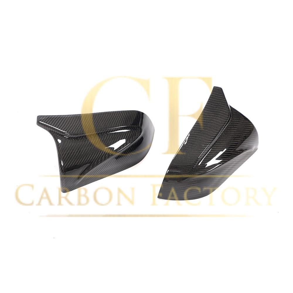V Style Carbon Fibre Replacement Mirror Covers for Tesla Model 3 16-23 - Carbon Factory