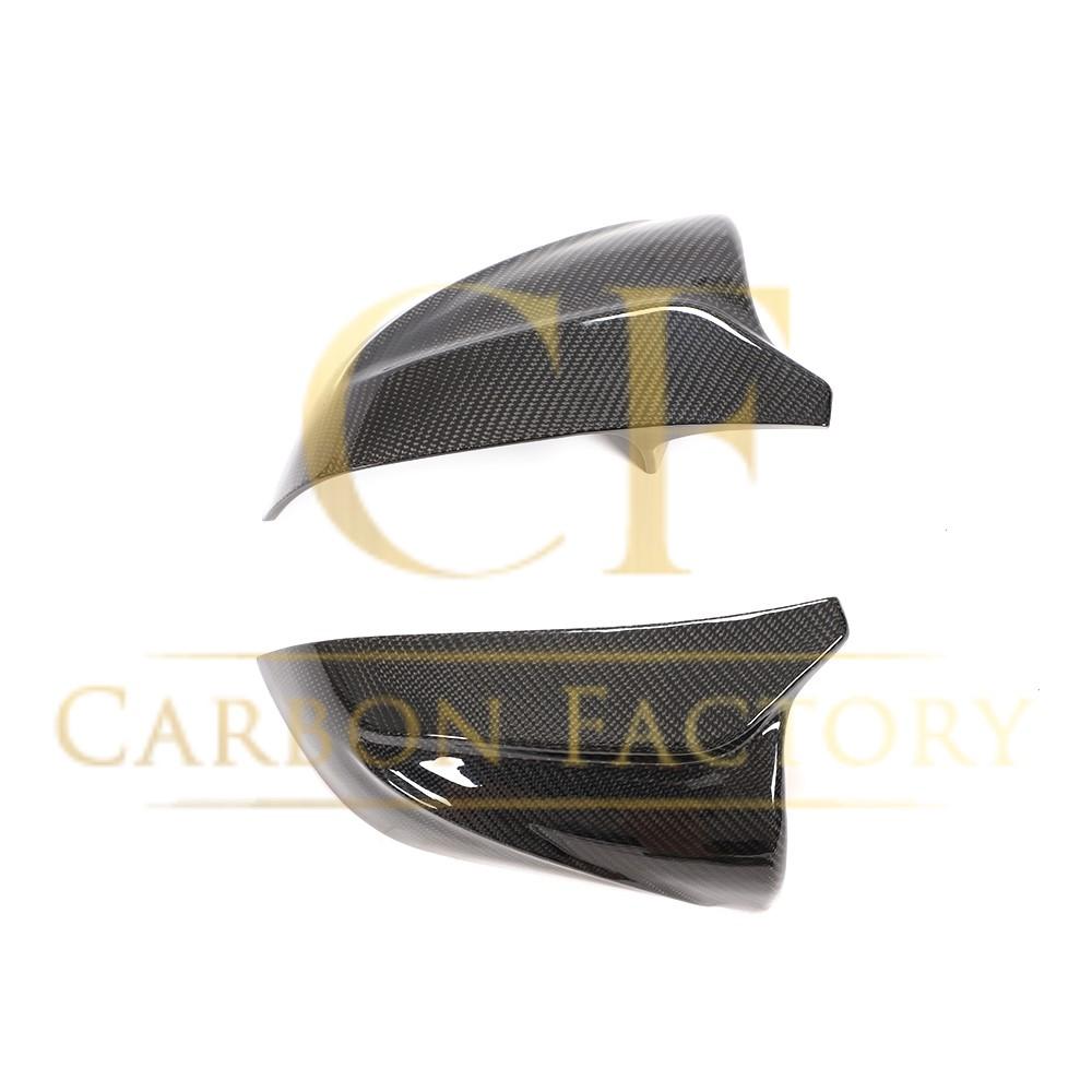 V Style Carbon Fibre Replacement Mirror Covers for Tesla Model 3 16-23 - Carbon Factory