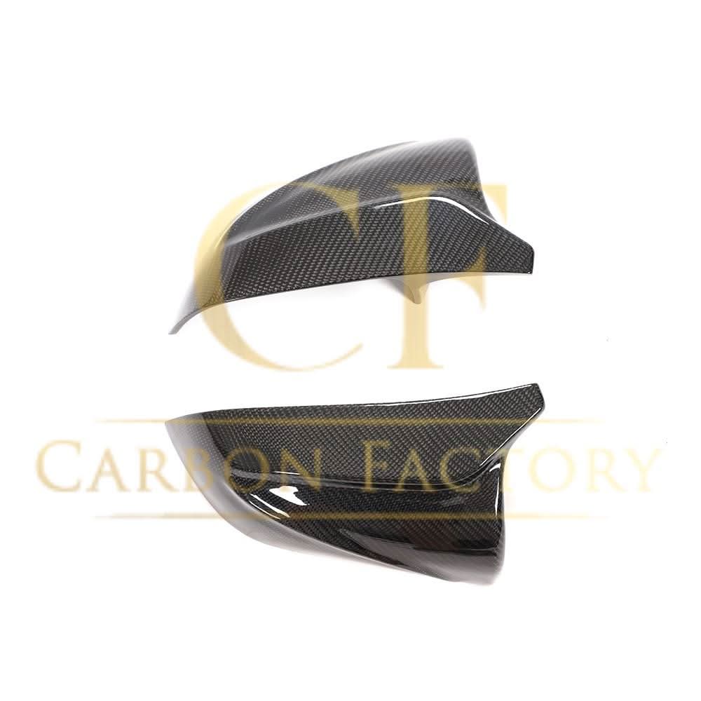 V Style Carbon Fibre Replacement Mirror Covers for Tesla Model 3 16-23 - Carbon Factory