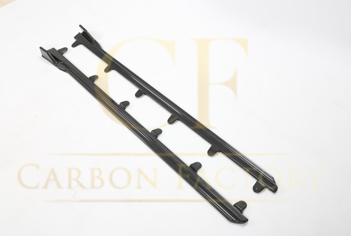 V Style Carbon Fibre Side Skirts for BMW 4 Series G22 G23 20-Present-Carbon Factory