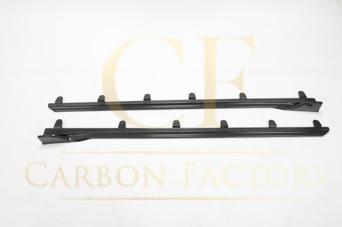 V Style Carbon Fibre Side Skirts for BMW 4 Series G22 G23 20-Present-Carbon Factory