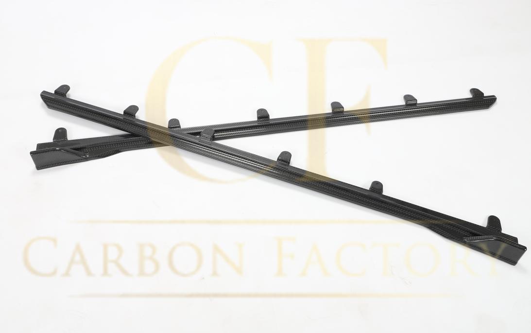 V Style Carbon Fibre Side Skirts for BMW 4 Series G22 G23 20-Present-Carbon Factory