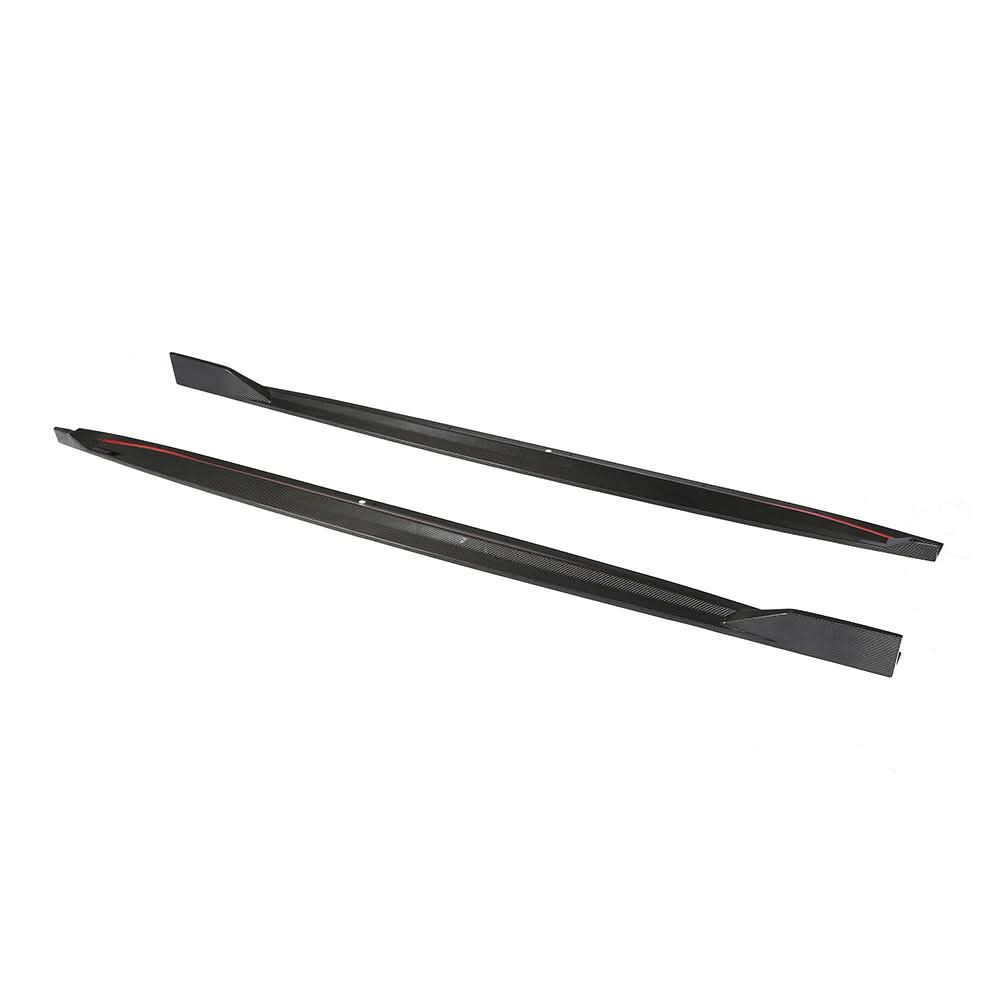 V Style Carbon Fibre Side Skirts for BMW G05 X5 F95 X5M 18-22 - Carbon Factory
