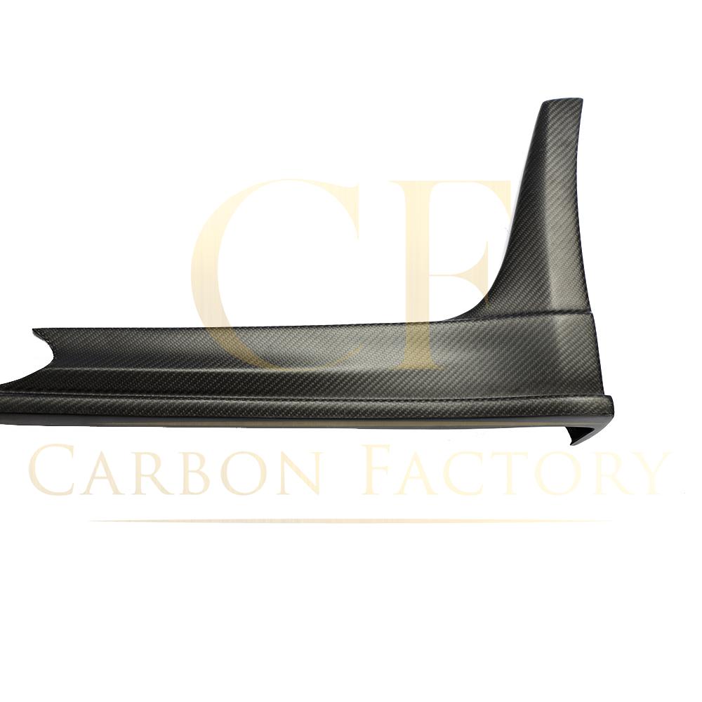 V Style Carbon Fibre Side Skirts for Porsche Boxster & Cayman 718 16-19-Carbon Factory