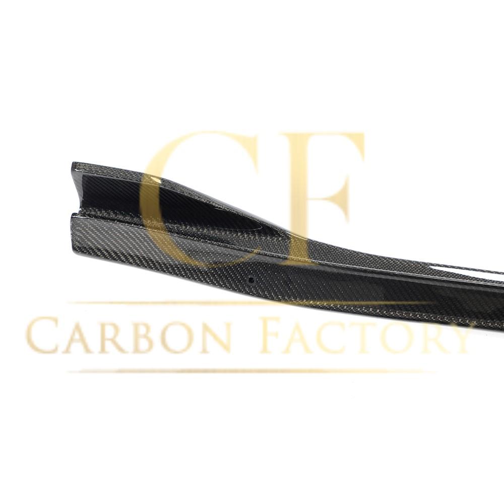 V Style Carbon Fibre Side Skirts for Tesla Model 3 16-23 - Carbon Factory