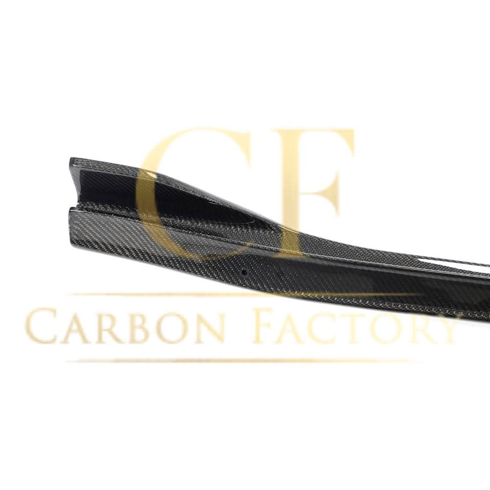 V Style Carbon Fibre Side Skirts for Tesla Model 3 16-23 - Carbon Factory