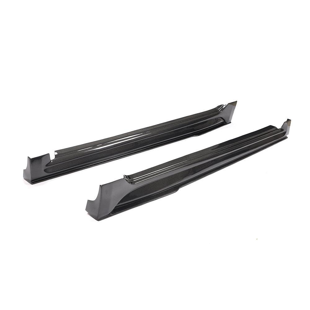 V Style Carbon Fibre Side Skirts for VW Golf MK7 14-17-Carbon Factory