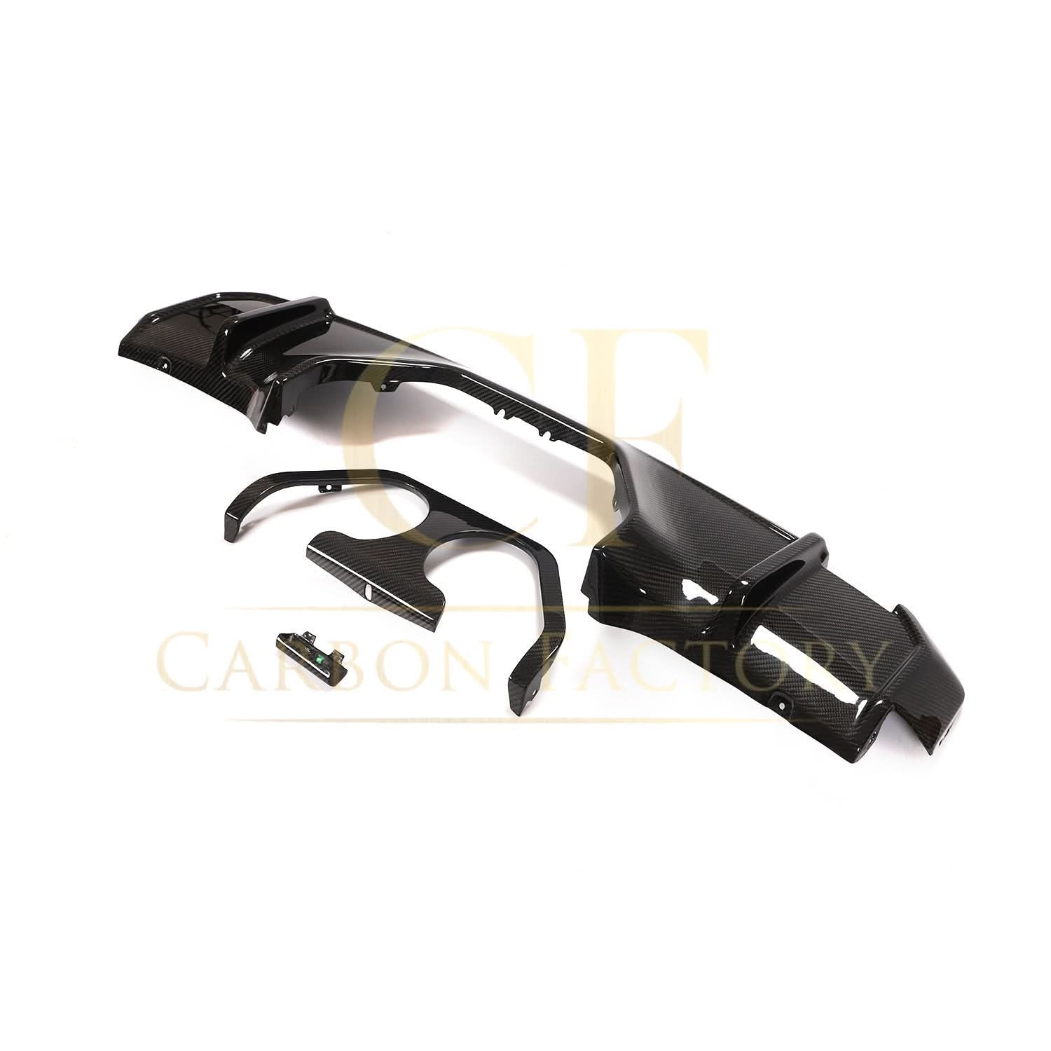 V Style Dry Carbon Fibre Rear Diffuser for BMW G80 M3 G82 G83 M4 21-Present - Carbon Factory