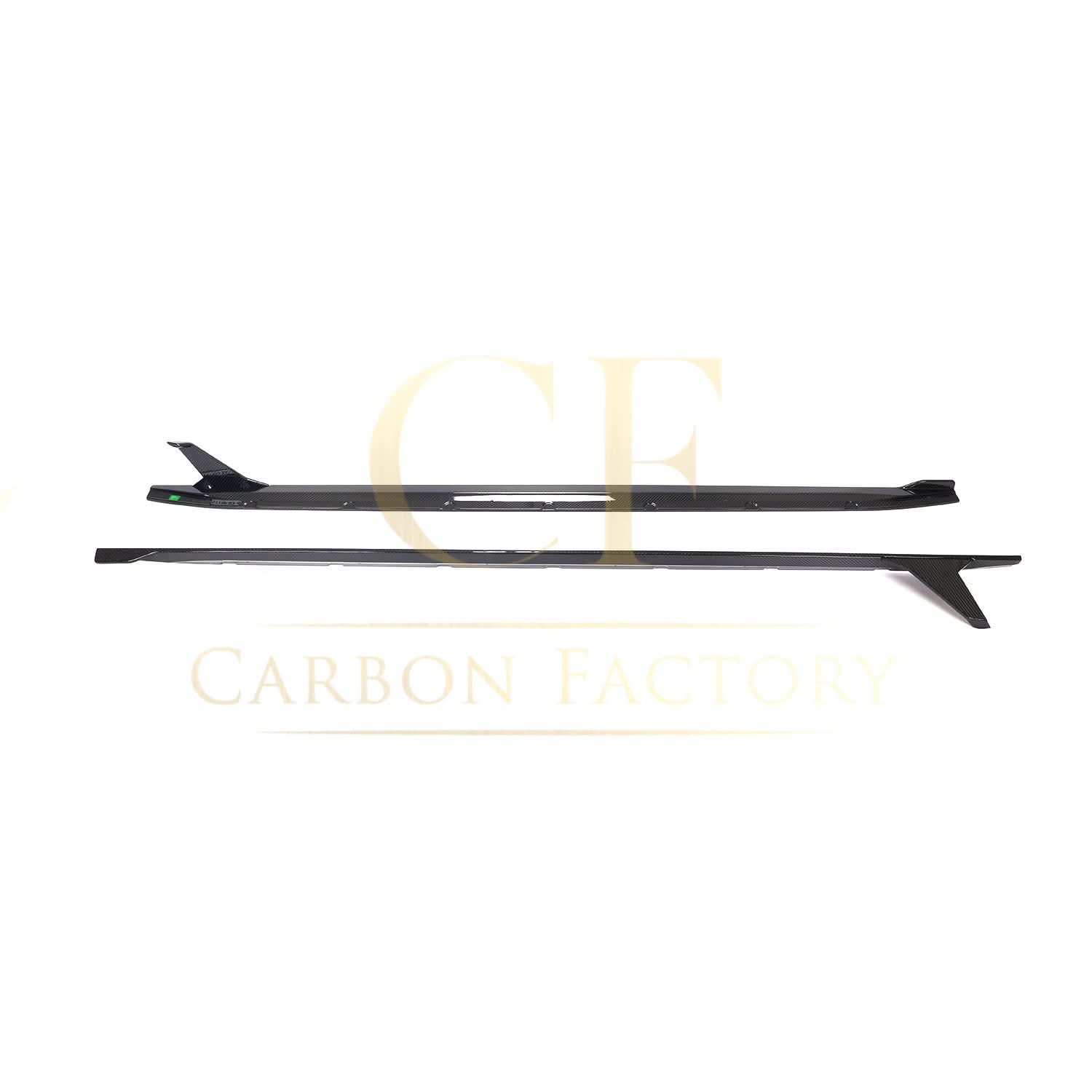 V Style Dry Carbon Fibre Side Skirts for BMW G82 G83 M4 21-Present - Carbon Factory