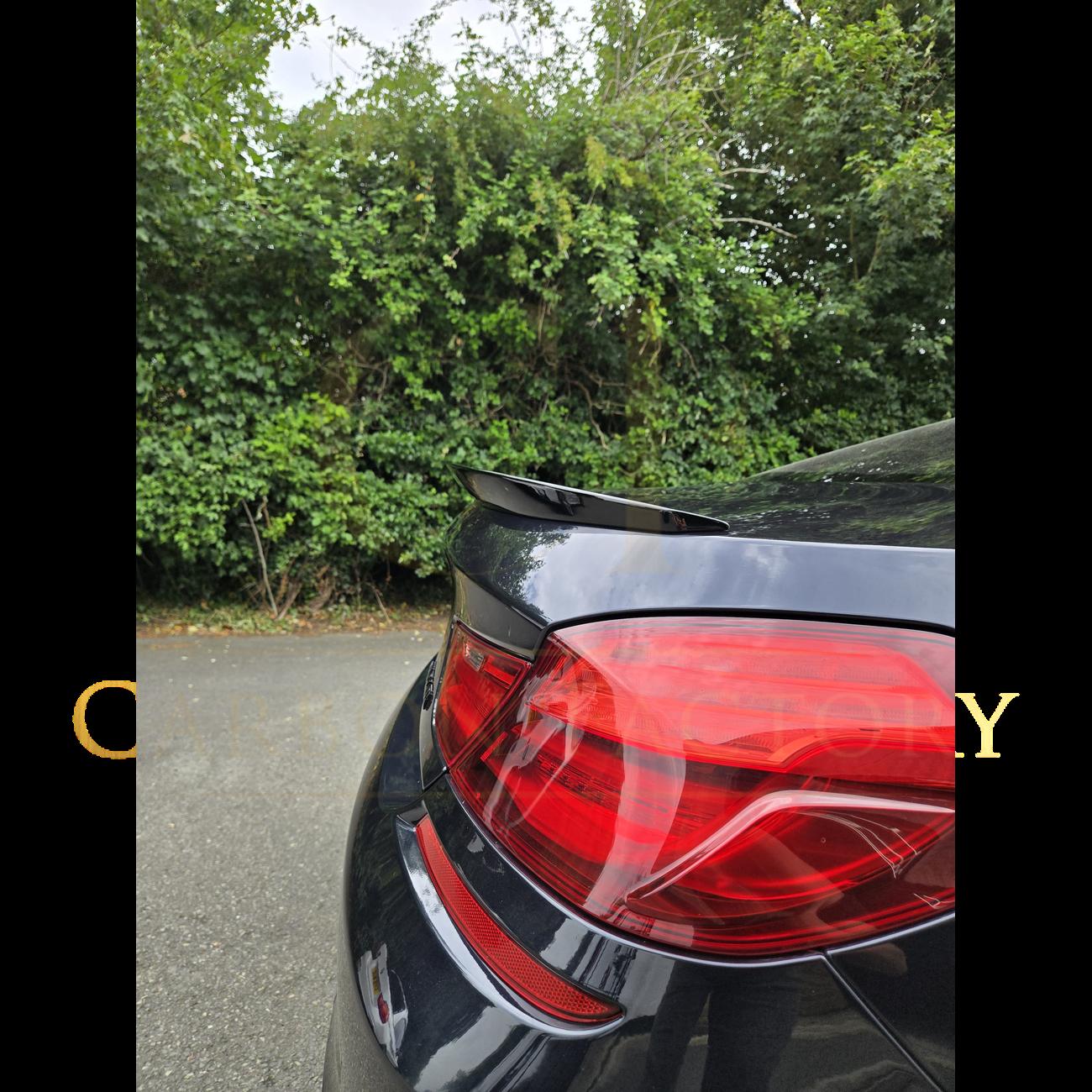 V Style Gloss Black Boot Spoiler for BMW 6 Series F06 F13 inc M6 11-18-Carbon Factory