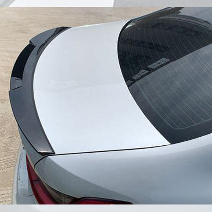 V Style Gloss Black Boot Spoiler for BMW G20 3 Series G80 M3 19-Present - Carbon Factory