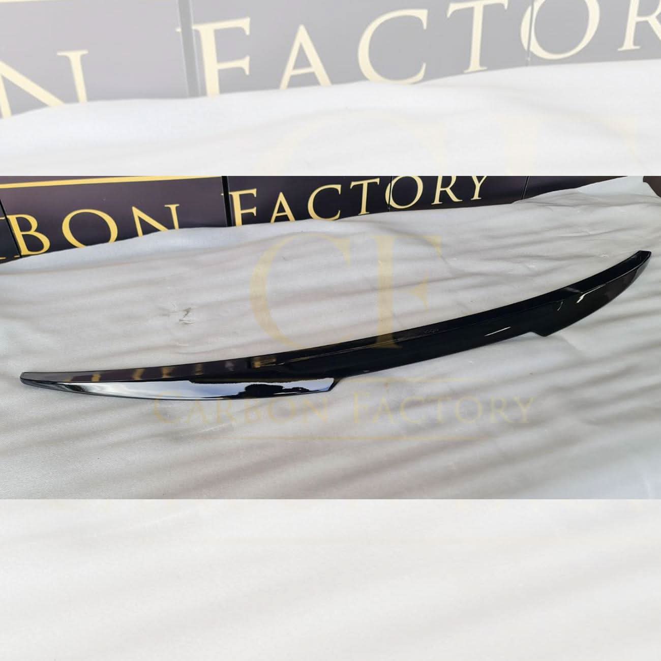 V Style Gloss Black Boot Spoiler for BMW G22 4 Series G82 M4 20-Present - Carbon Factory