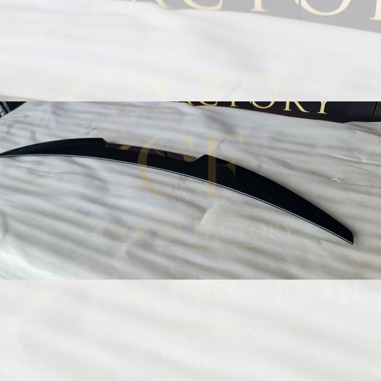V Style Gloss Black Boot Spoiler for BMW G22 4 Series G82 M4 20-Present - Carbon Factory