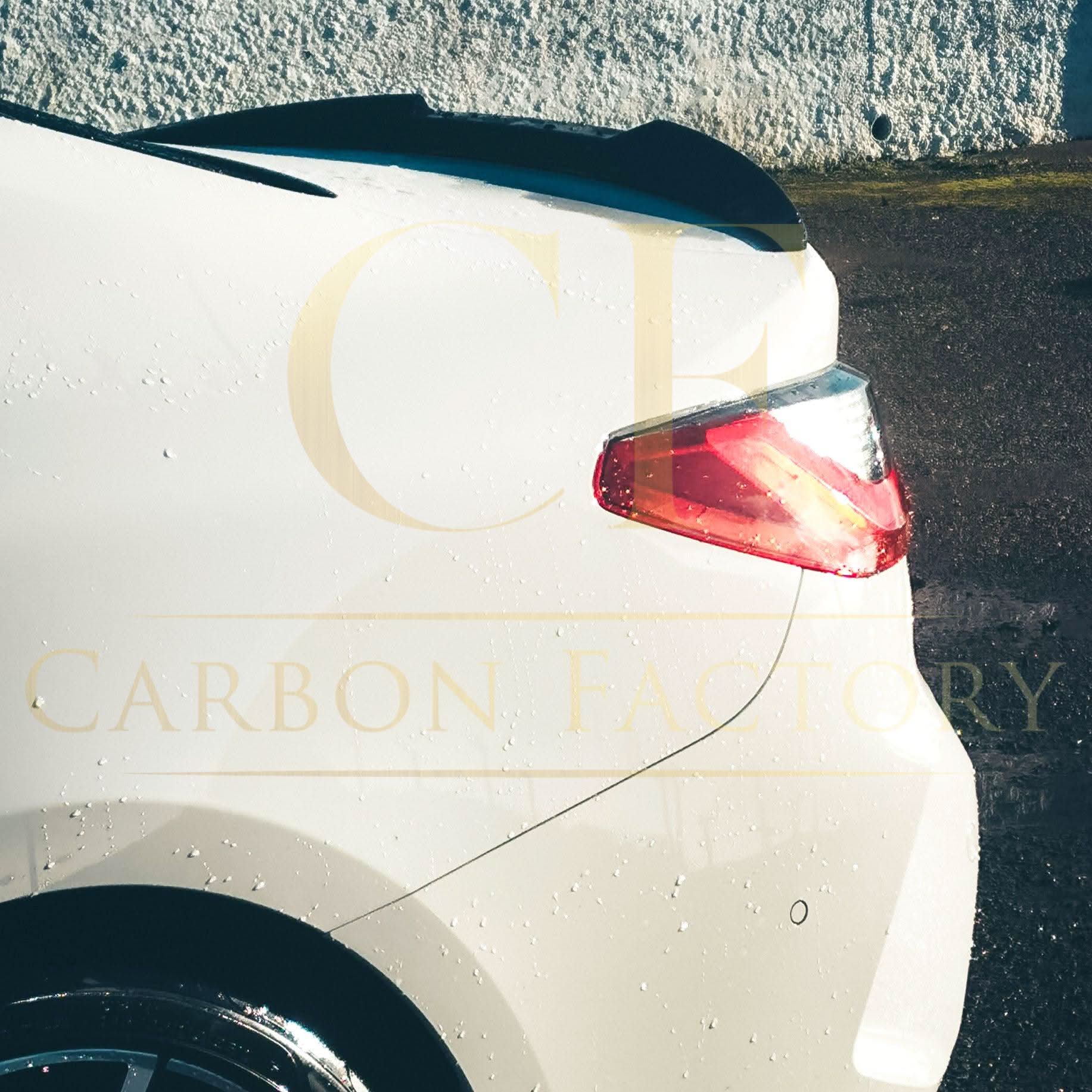 V Style Gloss Black Boot Spoiler for BMW G22 4 Series G82 M4 20-Present - Carbon Factory