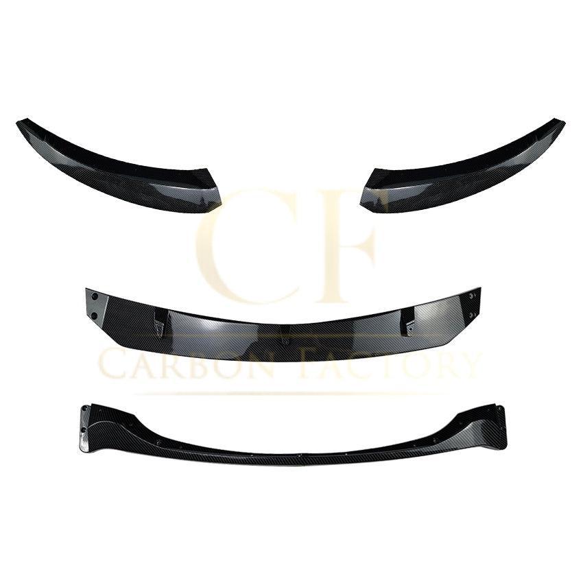 V Style Gloss Black Front Splitter for BMW 1 Series E82 E88 2007-2013-Carbon Factory